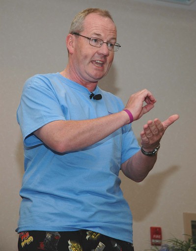 Conor at Ann Arundel Cancer event