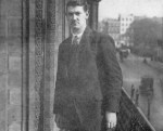 Michael Collins in London for treaty negotiations