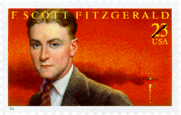 F Scott Fitzgerald Stamp issued 1996