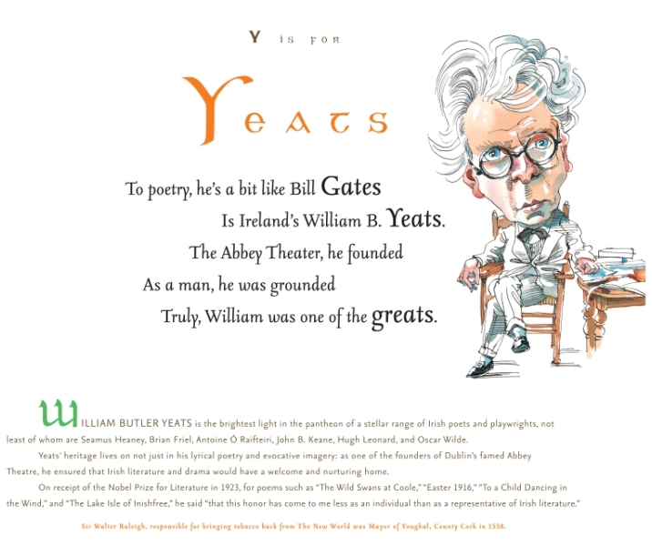 WB Yeats in For the Love of Being Irish