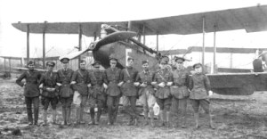 Frances Fogarty with 98 Squadron