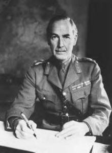 Dublin born General Sir Alan Cunningham 1887-1983