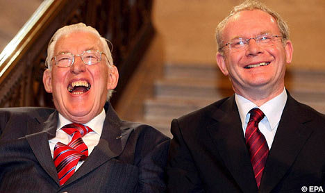 Ian Paisley and Martin McGuinness