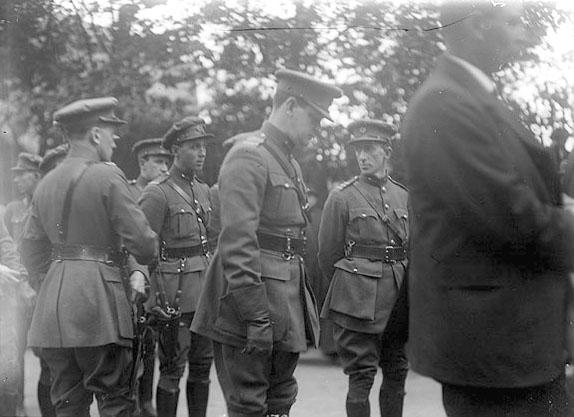 Michael Collins with Richard Mulcahy