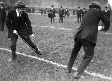 Collins_Boland_Hurling Michael Collins and Harry Boland Croke Park 1921