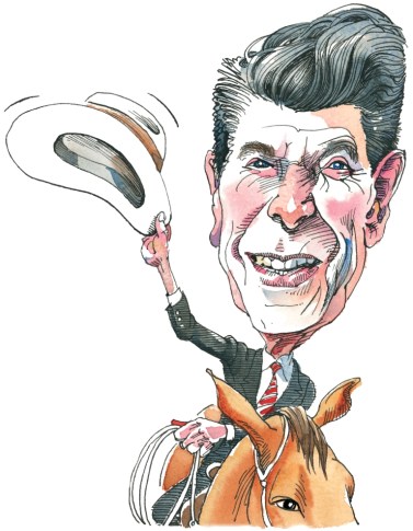 Ronald Reagan at Today in Irish History