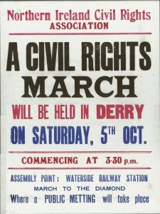 Civil Rights poster 1968 Civil Rights poster 1968 derry londonderry