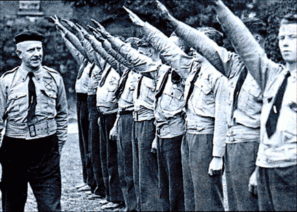 Garda Commissioner Eoin O'Duffy, blueshirt