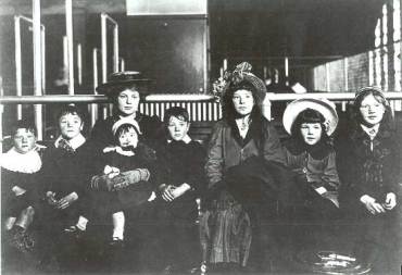 Irish Family at Ellis Island