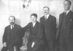 Treaty Negotiators Duiffy, Collins, Griffith, Barton