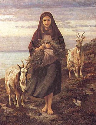 Connemara Girl by Augustus Burke at today in Irish history