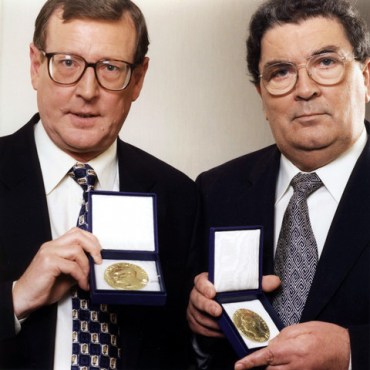 David Trimble and John Hume