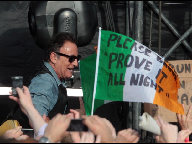 The Boss playing Dublin