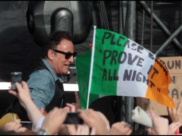 The Boss playing Dublin