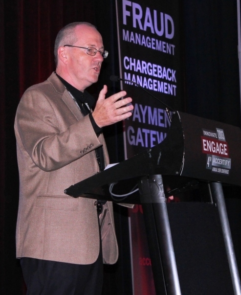 Conor Cunneen in conference mode